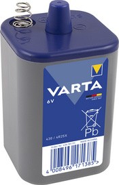 VARTA Batterie 6V 4R25, 10Ah, Zinkchlorid