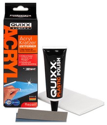 QUIXX Kratzer-Entferner, für Acrylglas, 4-teilig