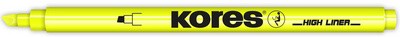 Kores Textmarker-Pen, Keilspitze: 0,5 - 3,5 mm, pink