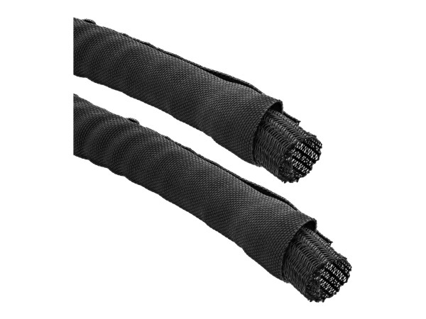 INLINE Kabel Gewebeschlauch mit Polyestergeflechtmantel, selbstverschließen 59995C