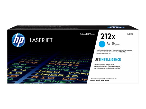 HP W2121X HP CLJ M554 TONER CYAN HC W2121X