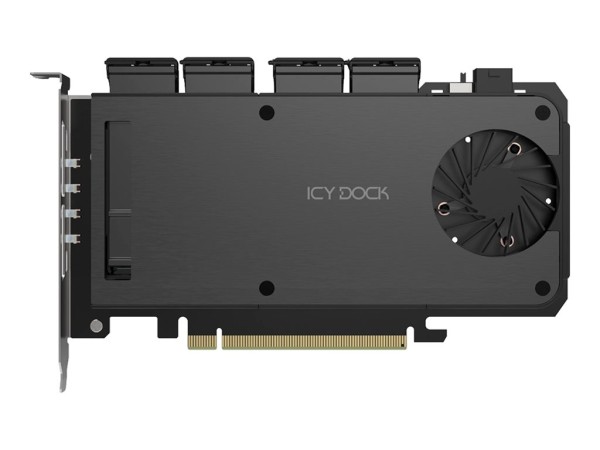 ICY DOCK ICY DOCK Adapter 4 x M.2 NVMe SSD Mobile Rack Adapter Card