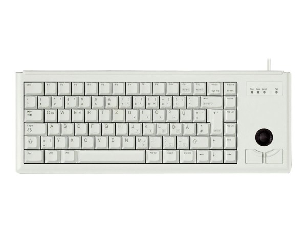 CHERRY CHERRY TAS G84-4400LUBBE-0  hellgrau Trackball USB Belgien