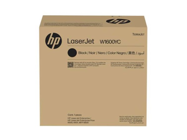 HP 160Y Black Original LaserJet Toner cartridge W1600YC