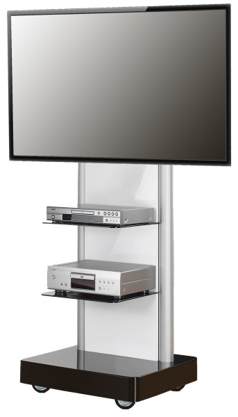 VCM VCM LCD/LED-TV-Standfuß Easy Sockel: Schwarzlack