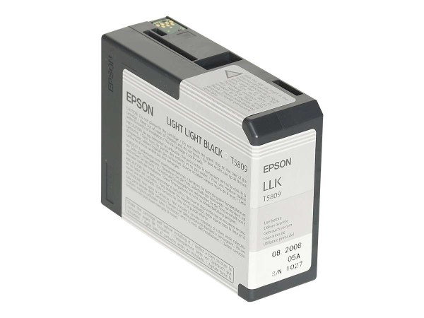 EPSON T5809 Light Light Black Tintenpatrone C13T580900