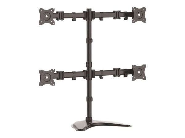 STARTECH.COM Vierfach-Monitorhalter - Schwenkbar - Verstellbarer 4 Monitors ARMBARQUAD