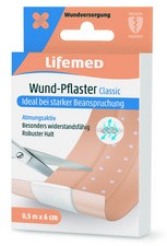 Lifemed Wund-Pflaster "Classic", hautfarben, 1000 mm x 60 mm