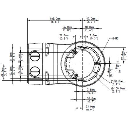 ALLNET ALL-CAM2488-LVEN zbh. Wallmount mit Junction Box (ALL-CAM2488-LVEN_W ALL-CAM2488-LVEN_WALLM_J