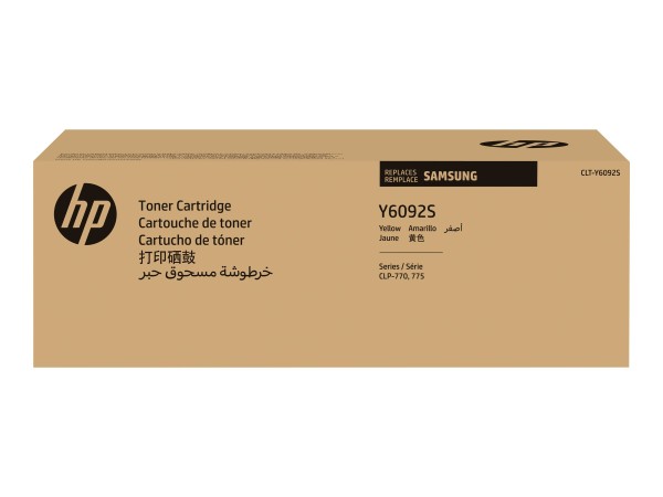 HP SAMSUNG CLT Y6092S Gelb Tonerpatrone (SU559A)