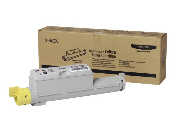 XEROX Phaser 6360 Gelb Tonerpatrone 106R01220