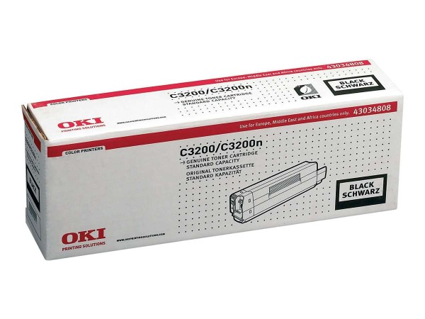 OKI Schwarz Tonerpatrone 43034808
