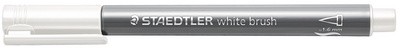 STAEDTLER Pinselstift metallic brush, weiß
