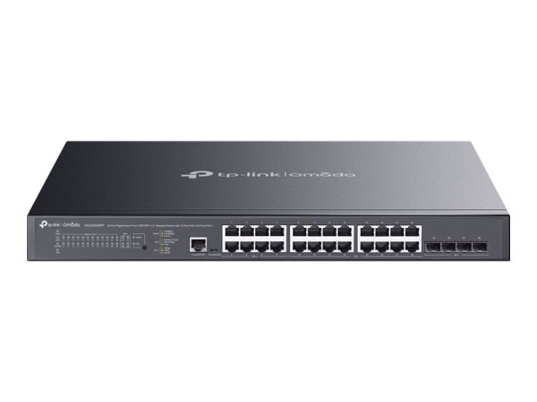 TP-LINK Omada 24-Port Gigabit and 4-Port 10GE SFP+ L2+ Managed Switch with SG3428XMPP