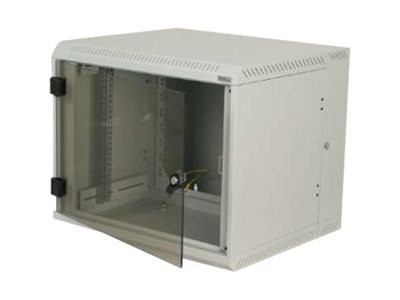 TRITON TRITON - 19"" Wandschrank zweiteilig 9HE/515mm Vollglastür