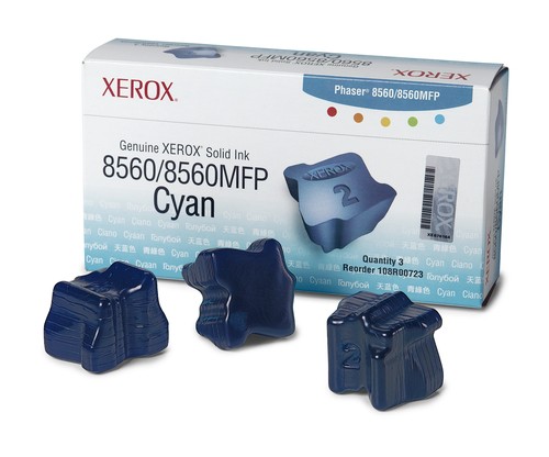 Xerox Genuine Solid Ink 8560MFP/8560 Cyan (3.400 Seiten)