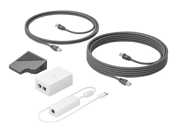 LOGITECH LOGITECH Cat5E Kit for Logitech Tap - GRAPHITE