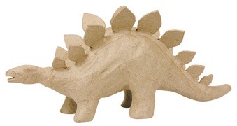 décopatch Pappmaché-Figur "Stegosaurus", 150 mm