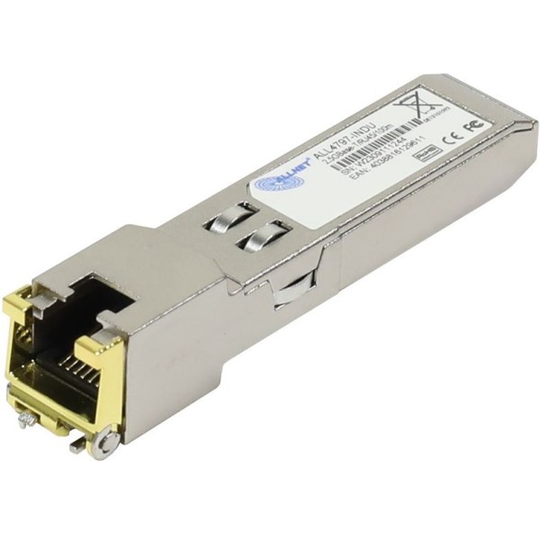ALLNET Switch Modul ALL4797-INDU SFP+ Mini-GBIC 2.5Gbit RJ45 TP uncodiert I ALL4797-INDU