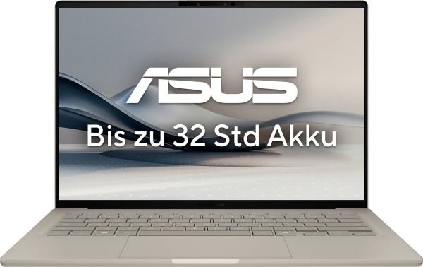 ASUS ASUS Zenbook A14 UX3407QA-QD289W 35,6cm (14") Snapdragon X X1-23-100 16GB 512GB W11