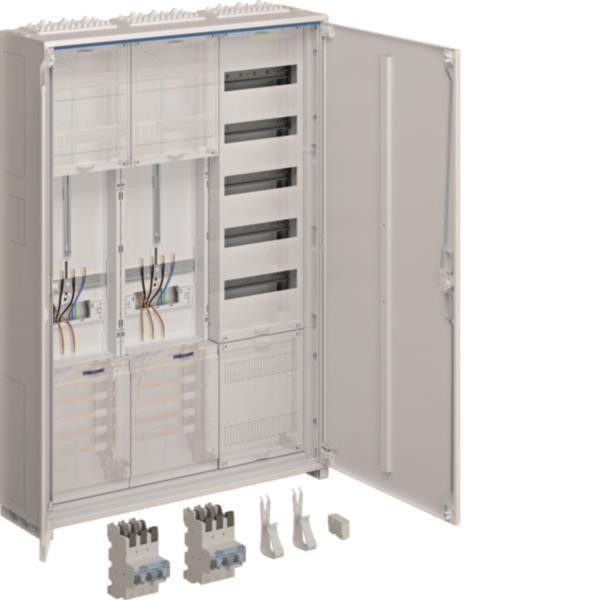 HAGER HAGER ZB333Q25EN Komplettschrank,universZ,2ZP,3-Pkt,VT5