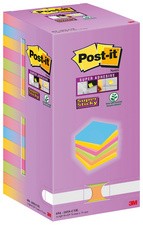 Post-it Haftnotizen Super Sticky Notes, 127 x 76 mm, Tower