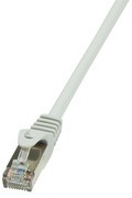 LogiLink Patchkabel, Kat. 5e, F/UTP, 1,0 m, grau