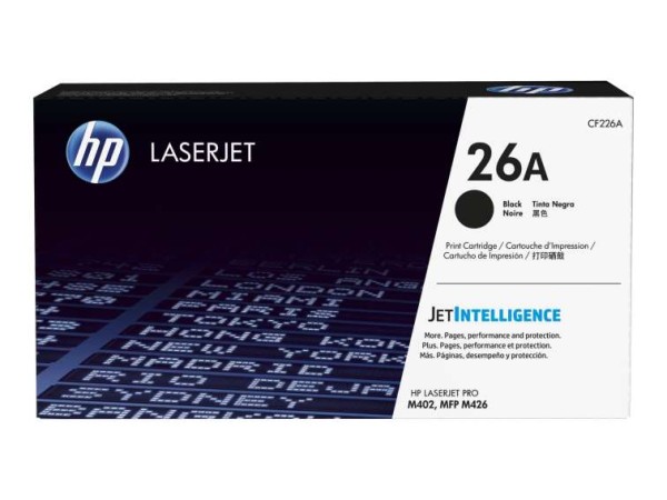 HP 26A Schwarz LaserJet Tonerpatrone (CF226A) CF226A