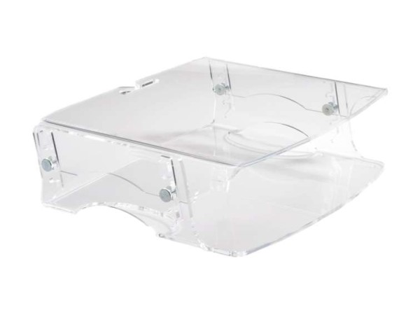BakkerElkhuizen Monitorständer Q-riser 140, transparentes Acryl BNEQR140