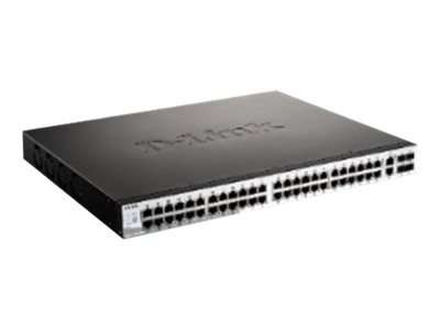 D-LINK Switch 440mm DGS-3130-54PS 4*SFP+/2*XE/48*GE PoE+ retail DGS-3130-54PS