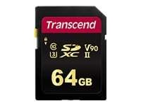 TRANSCEND 64GB SDXC Class3 UHS-II Card TS64GSDC700S