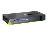 LEVEL ONE LevelOne KVM-Switch 4 PC VGA+USB Black Edition KVM-0422