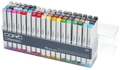 COPIC Marker classic, 72er Set 2