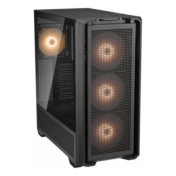 COUGAR GAMING COUGAR GAMING Gehäuse Full-Tower MX600 ARGB, Schwarz