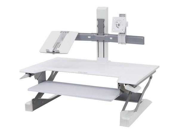 ERGOTRON ERGOTRON WorkFit LCD + Laptop  Kit weiss