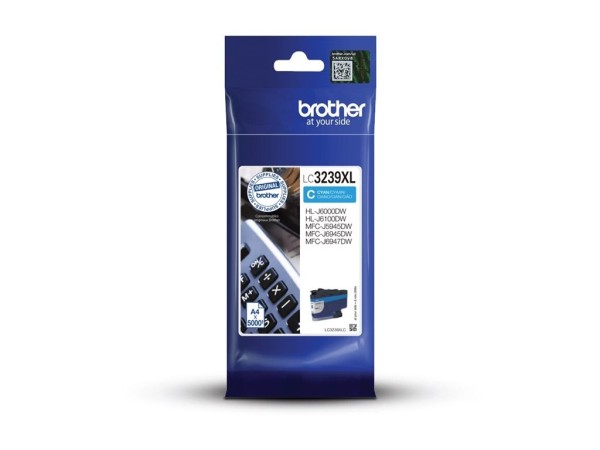 BROTHER BROTHER LC-3239XLC/ Ink cartridge cyan f/HL-J6000DW, -J6100DW, MFC-J5945DW, -J6945DW, -J6947DW