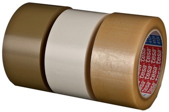 tesapack Verpackungsklebeband 4124, aus PVC, 50 mm x 66 m