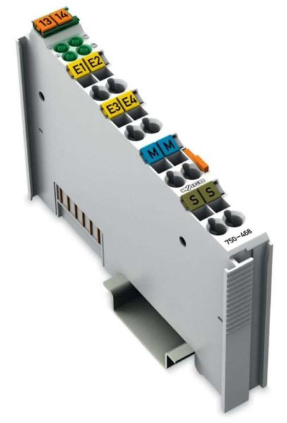 WAGO 4-K-Anal.-Eing.-Kl. 0-10VDC 750-468 4AI Single-Ended 750-468