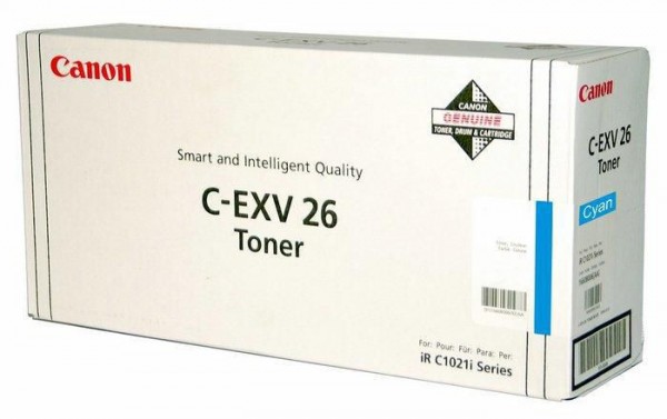 Canon Toner C-EXV 26 für Canon IR C1021/IR C1022, cyan