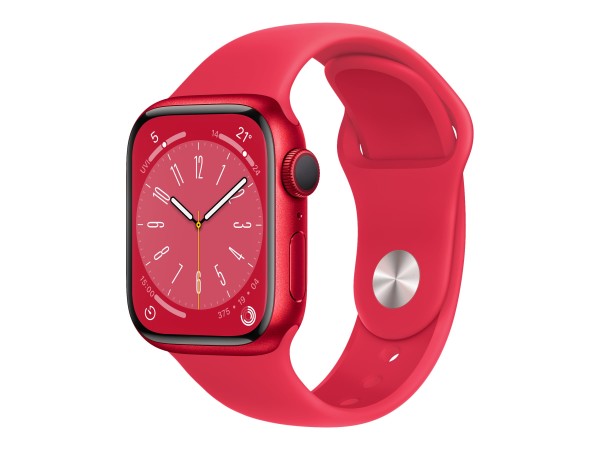APPLE APPLE Watch S8 Alu 41mm Red (Sportband Red) iOS