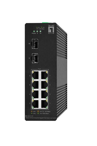 LEVELONE Switch 10x GE IGS-2110P IGS-2110P