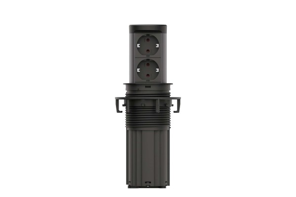 BACHMANN ELEVATOR2 2xCEE7/3, RAL9005 0,5m ISV BM0020503