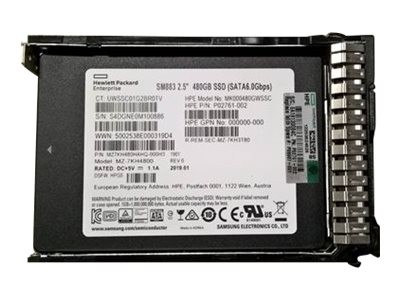 HP ENTERPRISE HPE P09712-B21 480GB