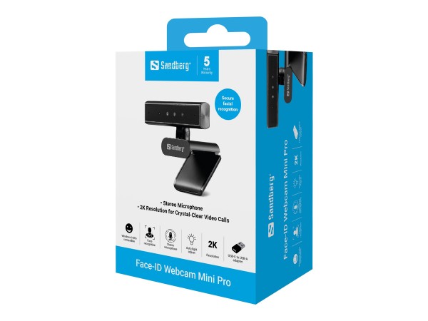 SANDBERG SANDBERG Face-ID Webcam Mini Pro - Webcam