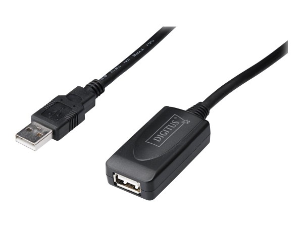 DIGITUS DIGITUS Kab USB 2.0 Signalverstärker / 25m / StA - BuA / Digitus