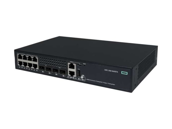 HPE Networking CW 2150 8p 10M/100M/1G PoE+ 2p SFP 1G 2p SFP+ 1G/10G 125W Sw S6X57A