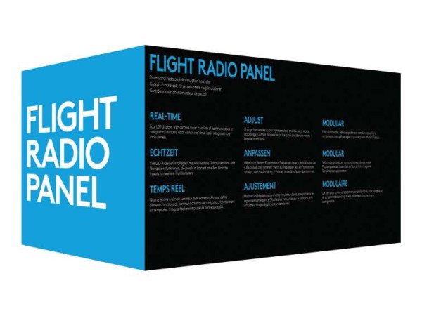 LOGITECH G Saitek Pro Flight Radio Panel - USB - WW 945-000011
