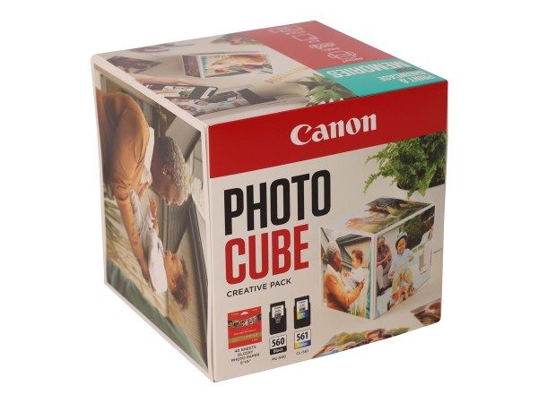 CANON PG-560 / CL-561 Photo Cube Creative Pack White Blue 3713C012