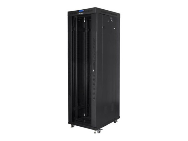 LANBERG LANBERG 19" 42U 600X1000 SCHWARZ LANBERG GLAS TÜR EINBAU