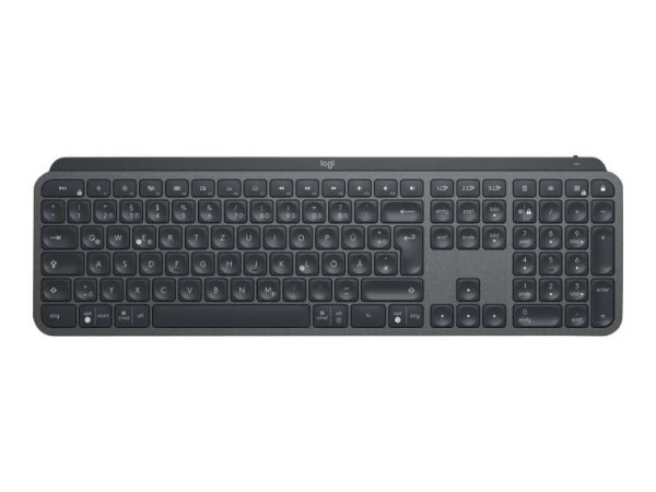 LOGITECH MX Keys Plus Advanced Wireless Illuminated Keyboard with Palm Rest 920-009412